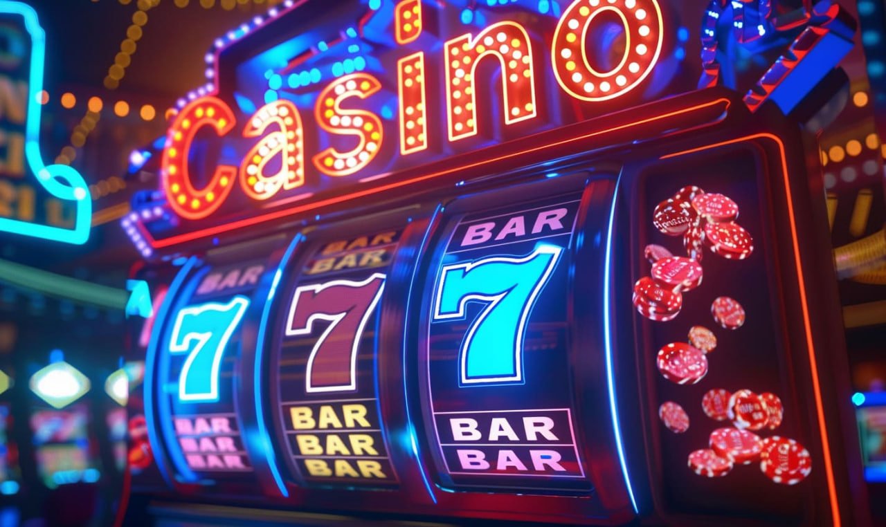 super6666 အွန်လိုင်း စလော့ Jackpot ရောင်စုံ Neon Slot Machine မြန်မာ ကစားသမားများ